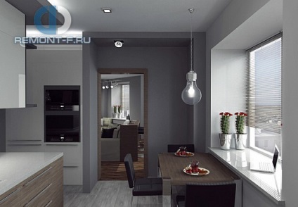 A design két hálószobás apartman (fénykép) A design két hálószobás apartman