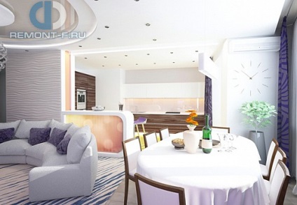 A design két hálószobás apartman (lakás) A design két hálószobás apartman