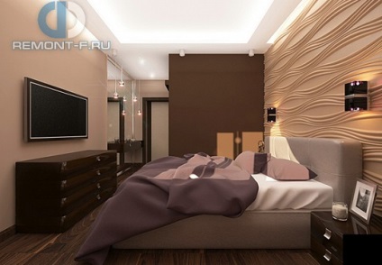 A design két hálószobás apartman (tervezés) A design két hálószobás apartman
