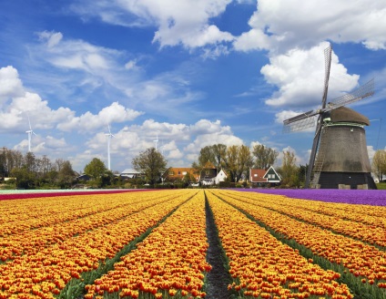 Hol van az a Hollandia - egy térképet, egy leírást, hogyan lehet eljutni a holland