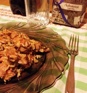 Törökország rizzsel recept fényképpel (Törökország) Törökország rizzsel recept egy fotó