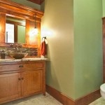 Belsőépítészeti és kivenni a barna fürdő szoba csokoládé hangok
