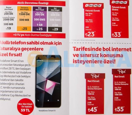 Internet és telefon szolgáltatás Törökországban - Property Alanya