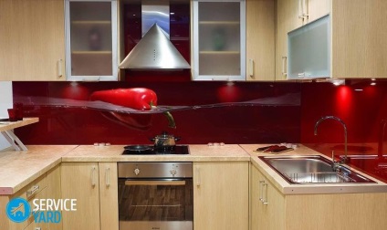 Hogyan szereljük a kötény a konyhában készül az MDF, serviceyard-kényelmes otthon kéznél