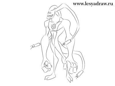 Hogyan kell felhívni Ben 10 Alien (festék) Hogyan kell felhívni idegen Ben 10