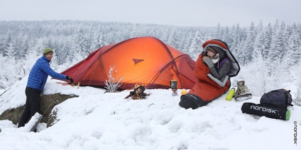 Hogyan tartsuk meleg télen egy sátorban blog sport maraton