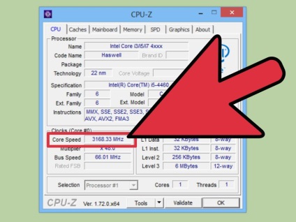 Hogyan lehet ellenőrizni a processzor sebessége - vripmaster (CPU) Hogyan lehet ellenőrizni a processzor sebessége - vripmaster