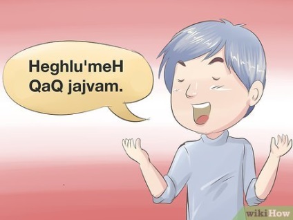 Hogyan beszélj a klingon nyelv (mint az angol levél hangok) Hogyan beszélni klingon nyelven