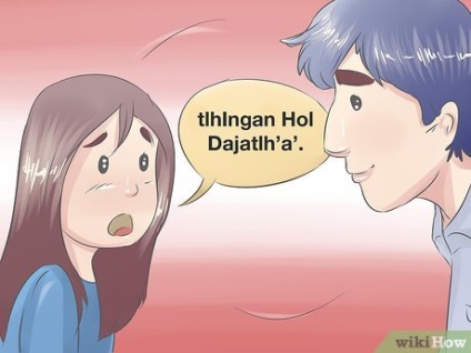 Hogyan beszélj a klingon nyelv (mint az angol levél) Hogyan beszélni klingon nyelven