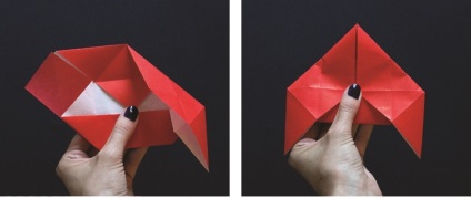 Hogyan készítsünk origami ajkak