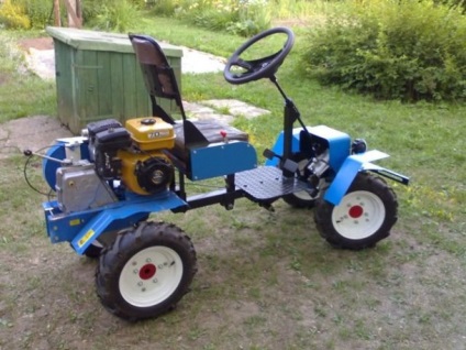 Hogyan kell összeállítani egy funkcionális mini traktor motoblockokhoz neva - rajzok és ábrák