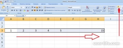 Mivel az Excel összegének kiszámítására a táblázatban (Excel) általános képlet automatikusan - számítógép segítségével
