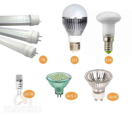 Hogyan válasszuk ki a LED-es lámpák otthoni felülvizsgálatát, műszaki jellemzői, árak