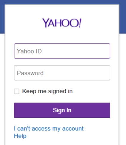 Hogyan lehet visszaállítani az e-mail fiók yahoo