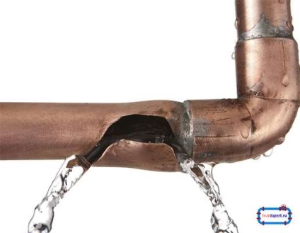Hogyan zárjuk le a sipoly javítás bilincs gumi tömítése vízvezetékek - „minden részletét”