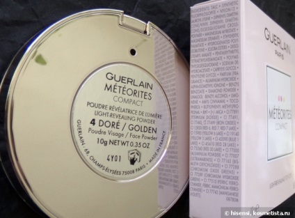 Préselt por tökéletes ragyogást Guerlain meteoritok kompakt fény-felfedve por (meteoritok) Kompakt por tökéletes ragyogást Guerlain meteoritok kompakt fény felfedi por