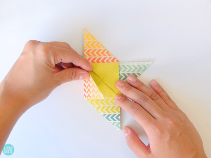 Boríték lépésről lépésre origami mester-osztály és a rendszert