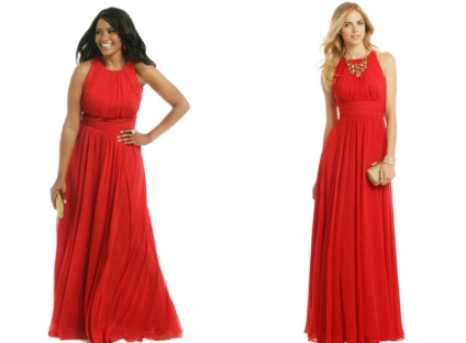 Piros estélyi ruha - a legjobb választás a divat