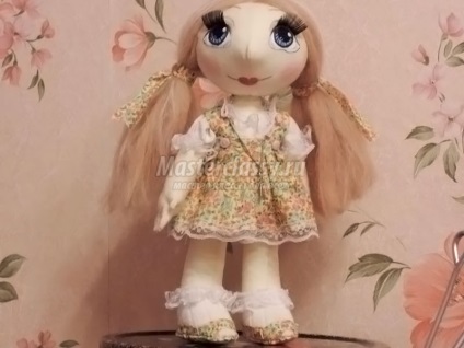 Doll tykvogolovka Veronica (tykvogolovki baba ruházat) Veronica Doll tykvogolovka