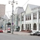 Negyed Budenovsky falu egy nagy posta