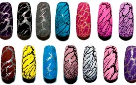 Nail hatás cracelures (repedések) (repedések) Nail hatás cracelures (krakkolás)
