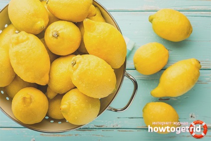 Lemon - a jó és a kárt a szervezet egészségének