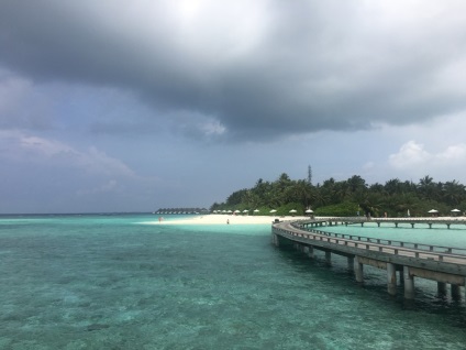 Maldív házak a vizet (villák) - jó, vagy nem