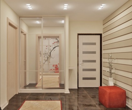 A bútorok a folyosón egy modern stílusú, hogyan kell választani