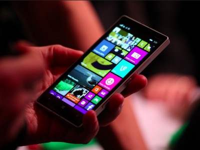 A Microsoft Windows Phone 8