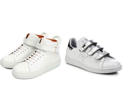 Divatos női fehér cipők - Converse és Lacoste, adidas és a Nike, a magas és alacsony, a platform és