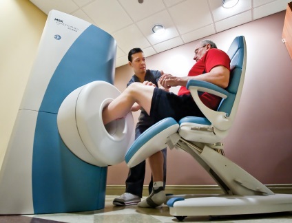 MRI az alsó végtagok, a véredények és a vénák, amely azt mutatja