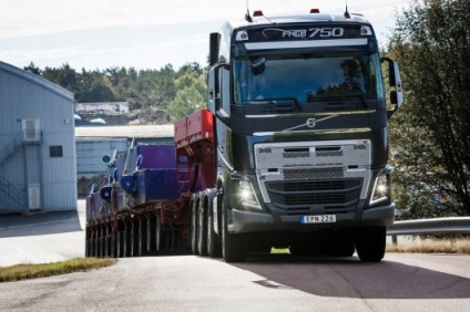 Az új sebességváltó Volvo képes megmozdítani 750 tonna rakomány (teher) Az új sebességváltó Volvo képes megmozdítani 750 tonna rakományt