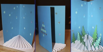Tömeges Karácsonyi kártyák saját kezűleg