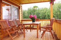 Így teraszok vagy nyitott veranda (fotó)