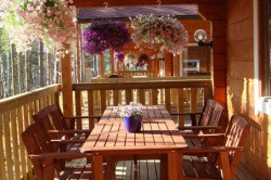 Így teraszok vagy nyitott veranda (fotó)