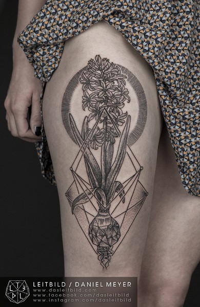 Okultny stílusú tetoválások Daniel Meyer