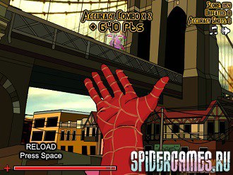 Online játékok Shooting Spiderman