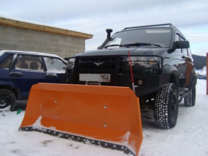 Penge UAZ - hó eszközök és a hó-elszámolási berendezés otthoni és kerti