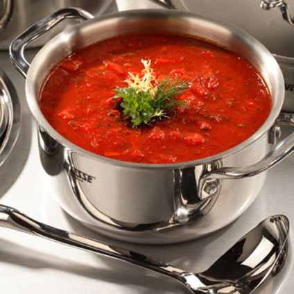 Előállítása borscht (vágás) Előállítása borscht