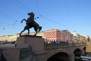 Sétálni Budapest Palace Square, a Téli Palota, Nevsky Prospect