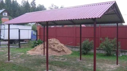 Egyszerű gépkocsibeálló saját kezében (kéz) Egyszerű gépkocsibeálló saját kezét