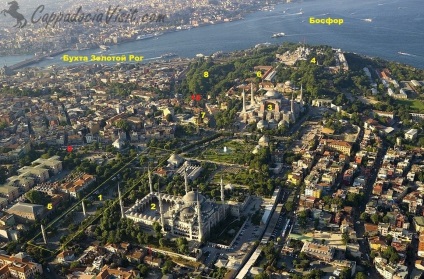 Sultanahmet negyedben, Isztambul