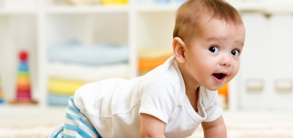 A gyermek nem feltérképezni - mit kell tenni, hogyan kell tanítani a baba mászni