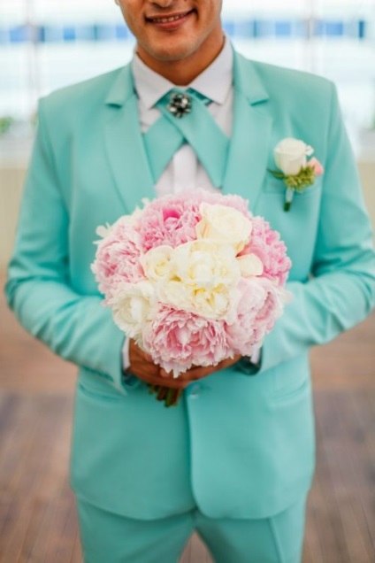 Pink és a menta esküvői ötleteket a dekoráció, menü és ruhák