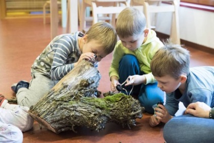 Magyar gyerekek az óvodákban Finnországban szeretnék szokni egy új nyelvet és új szokások