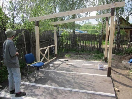 Gazebos kezük (saját) Gazebos a kezüket
