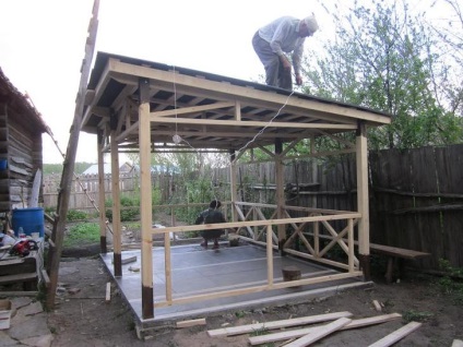 Gazebos kezük (saját) Gazebos a kezüket