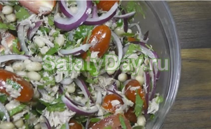 Saláta Nicoise - egy kaleidoszkóp a mediterrán ízek a recept fotókkal és videó