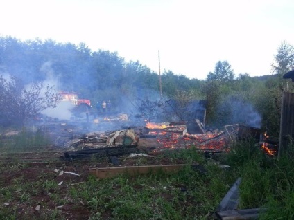 Hét ember, köztük gyerekek, égett a tűz egy tájház a Irkutszk régióban