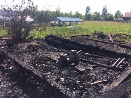Hét ember, köztük gyerekek, égett a tűz egy tájház a Irkutszk régióban
